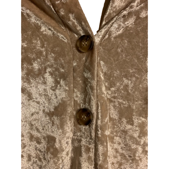 🍾🥂 Champagne Supernova Crushed Velvet Hoodie 🥂🍾 - Picture 3 of 4